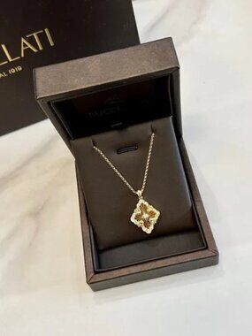 Buccellati lace pendant necklace